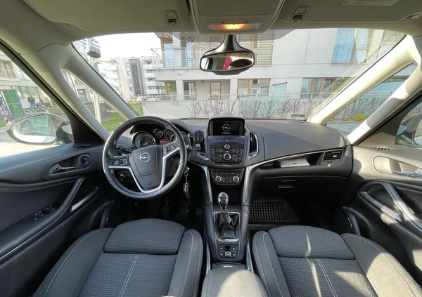 Opel Zafira cena 32500 przebieg: 277805, rok produkcji 2012 z Ełk małe 92